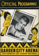 St. Catharines Teepees 1953-54 program cover