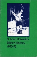 St. Louis University 1975-76 program cover
