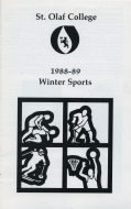 St. Olaf College 1988-89 program cover