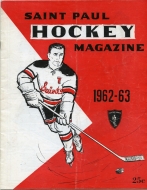 St. Paul Saints 1962-63 program cover