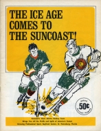 Suncoast Suns 1971-72 program cover