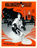 Streetsville Derbys 1977-78 program cover