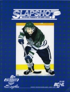 Surrey Eagles 1993-94 program cover