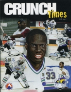 Syracuse Crunch 1999-00 program cover