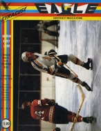 Syracuse Eagles 1974-75 program cover