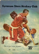 Syracuse Stars 1964-65 program cover