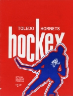 Toledo Hornets 1973-74 program cover