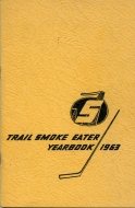 Trail Smoke Eaters 1962-63 program cover