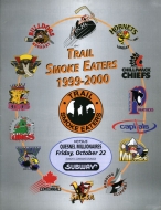 Trail Smoke Eaters 1999-00 program cover