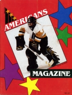 Tri-City Americans 1991-92 program cover