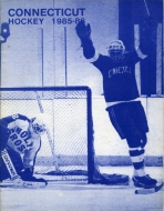 U. of Connecticut 1985-86 program cover