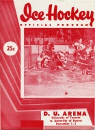 U. of Denver 1955-56 program cover