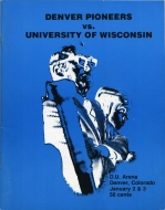 U. of Denver 1975-76 program cover