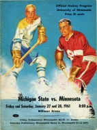 U. of Minnesota 1960-61 program cover