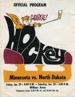U. of Minnesota 1970-71 program cover