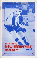 U. of New Hampshire 1979-80 program cover