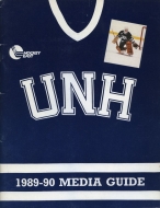 U. of New Hampshire 1989-90 program cover