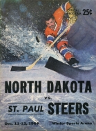 U. of North Dakota 1964-65 program cover
