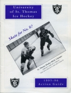 U. of St. Thomas 1995-96 program cover