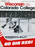 U. of Wisconsin 1978-79 program cover