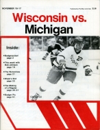 U. of Wisconsin 1979-80 program cover