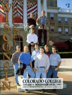 U. of Wisconsin 1993-94 program cover