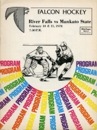U. of Wisconsin River Falls 1977-78 program cover