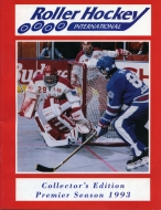 Utah Rollerbees 1992-93 program cover