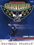Utah Valley Golden Eagles 2000-01 program cover