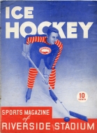 Washington Eagles 1939-40 program cover