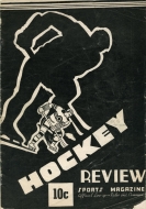 Washington Lions 1944-45 program cover