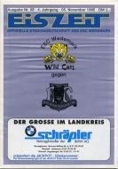 Wedemark ESC 1995-96 program cover