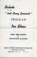 Westwood Rangers 1943-44 program cover