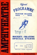 Winnipeg Navy H.M.C.S. Chippawa 1942-43 program cover