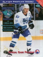 Worcester IceCats 1994-95 program cover