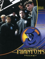 Youngstown Phantoms 2004-05 program cover