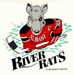 Albany River Rats 1992-93 hockey logo