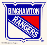 Binghamton Rangers 1994-95 hockey logo