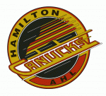 Hamilton Canucks 1992-93 hockey logo