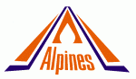 Moncton Alpines 1982-83 hockey logo