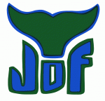 Juan de Fuca Whalers 1986-87 hockey logo