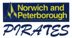 Norwich and Peterborough Pirates 1991-92 hockey logo