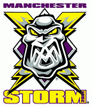 Manchester Storm 2001-02 hockey logo