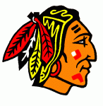 Dallas Black Hawks 1975-76 hockey logo