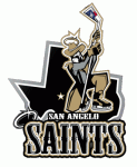 San Angelo Saints 2002-03 hockey logo