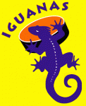 San Antonio Iguanas 1994-95 hockey logo
