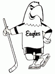 Salt Lake Golden Eagles 1974-75 hockey logo