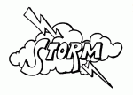 Decatur Storm 1983-84 hockey logo
