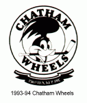 Chatham Wheels 1993-94 hockey logo