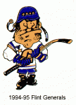 Flint Generals 1994-95 hockey logo